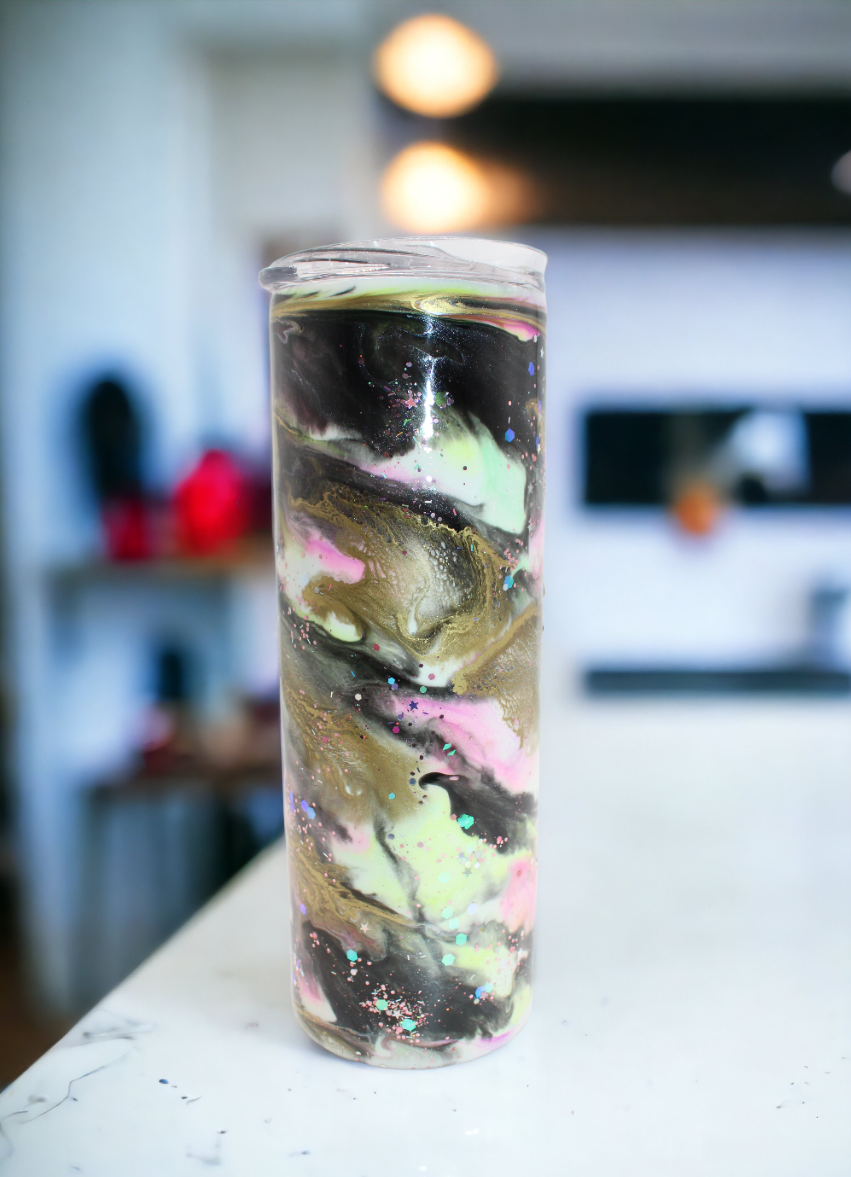 Marble Stainless Steel Tumbler