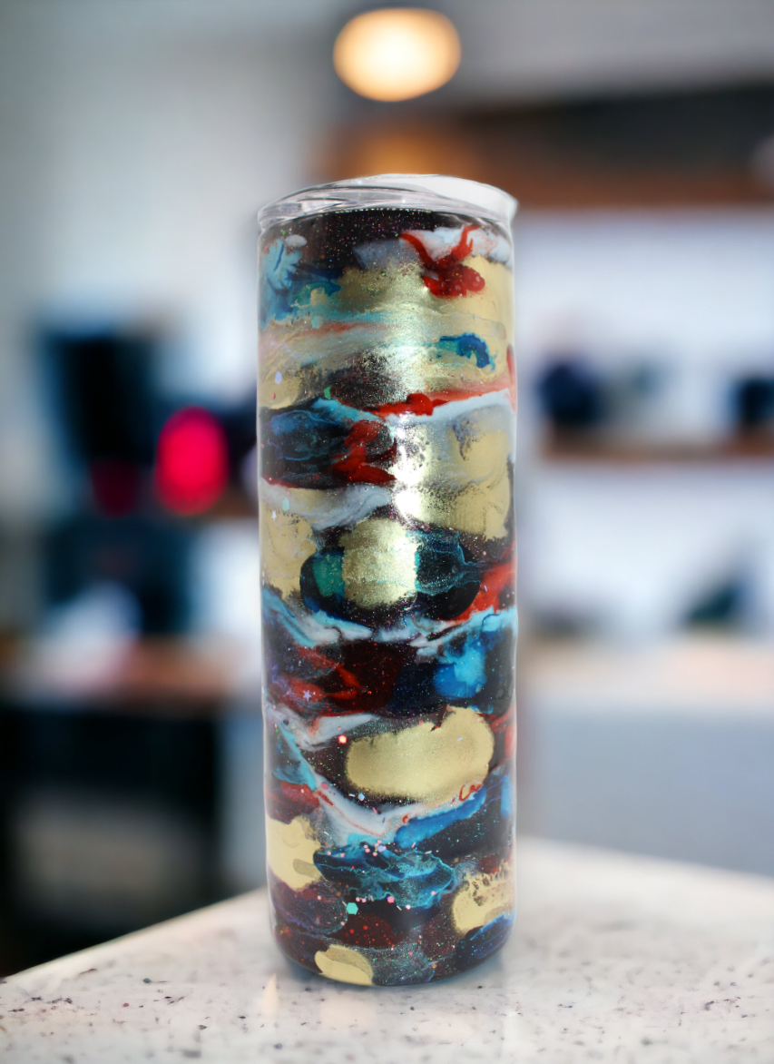 Marble Stainless Steel Drinkware
