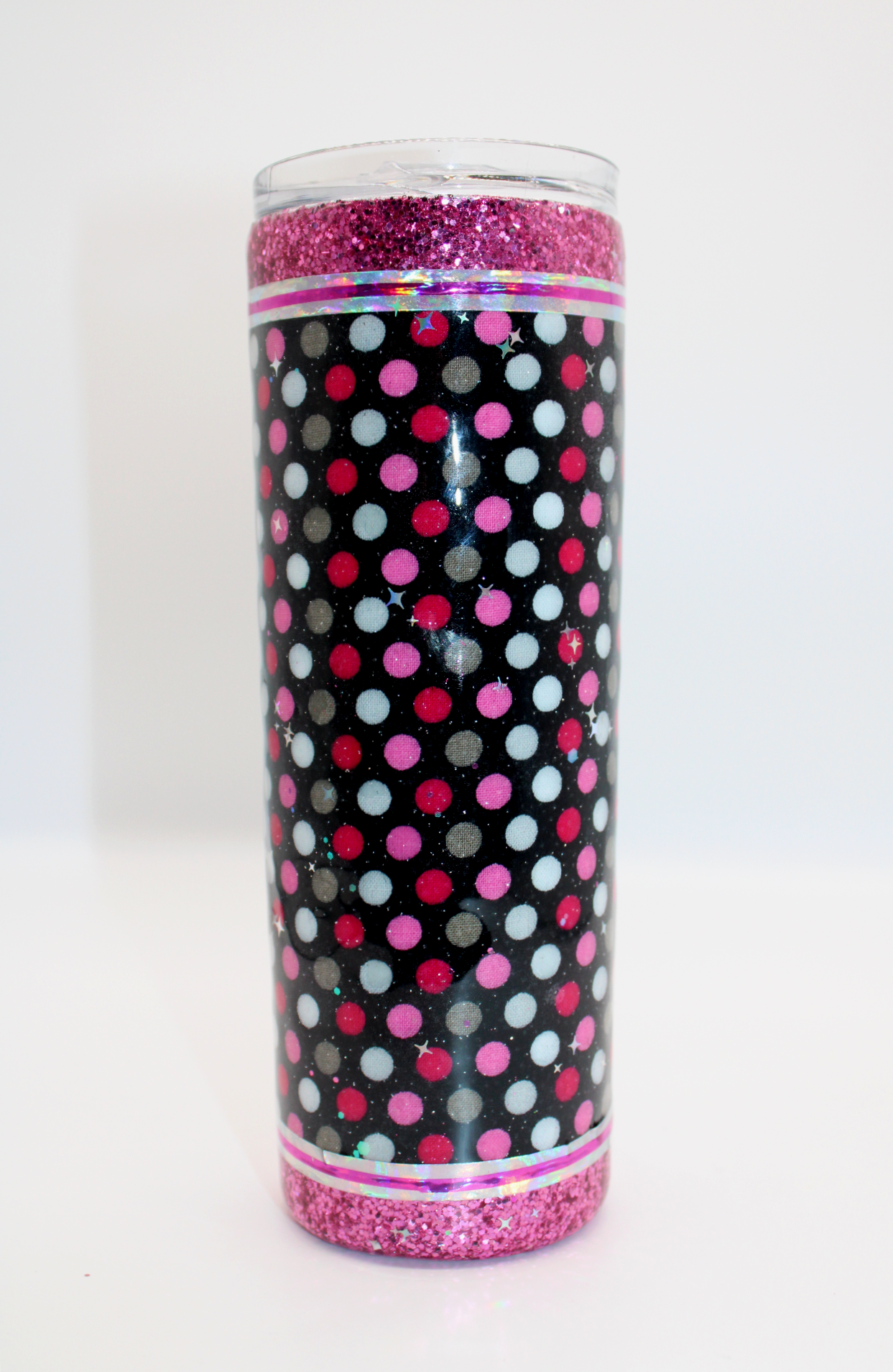 Fabric Design Stainless Steel Tumbler