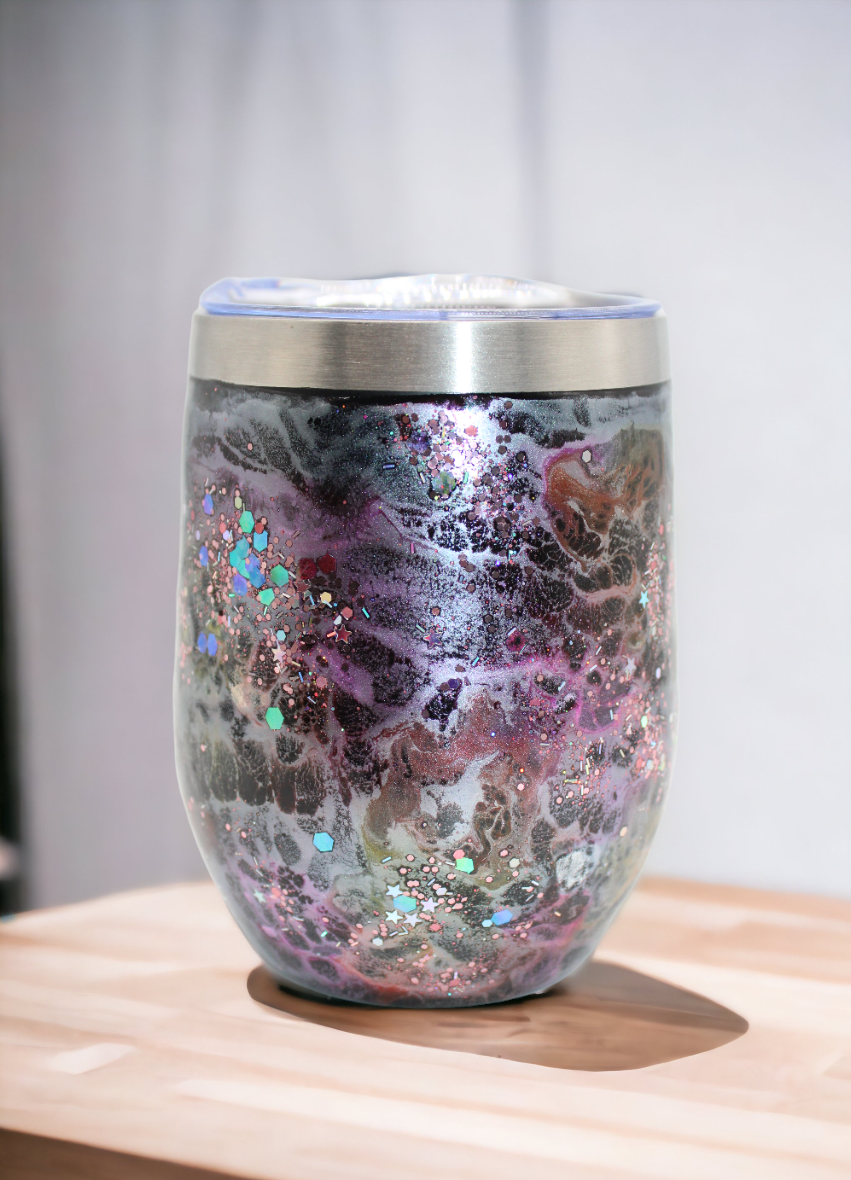 Marble Wine Stainless Steel Tumbler