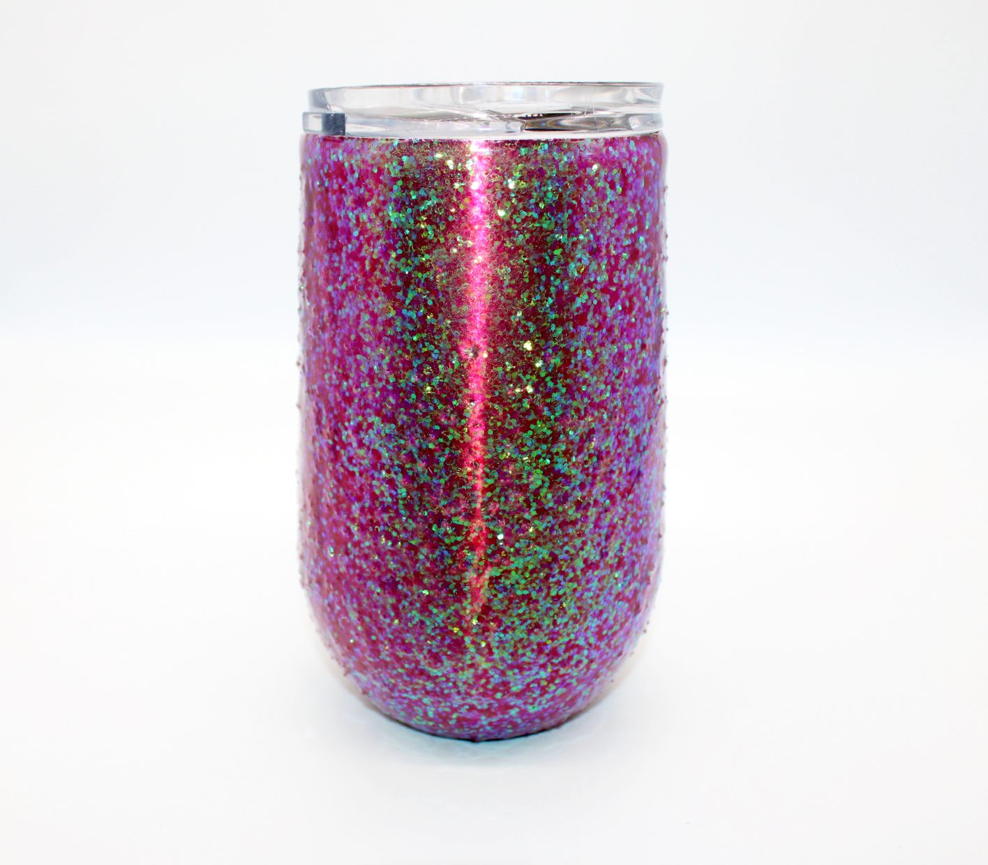 Glitter Wine Stainless Steel Tumbler